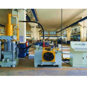 Briquetting Press Machine Model : PSD-Y83-150 เครื่องอัดเศษโลหะ