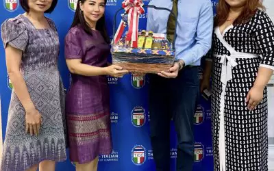 Thank you to the Thai-Italian Chamber of Commerce